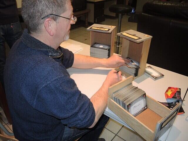 Ama-ON4HRT-QSL KAARTEN ON1418WAR verwerken ON6DSL (22)