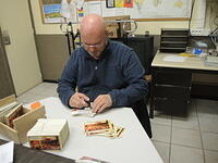 Ama-ON4HRT-QSL kaarten ON1418POP verwerken-ON6DSL (27)