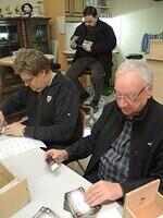 Ama-ON4HRT-QSL KAARTEN ON1418WAR verwerken ON6DSL (20)